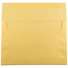 JAM Paper Enveloppe Stardream A8 à effet métallisé, doré, 50/paquet-Intérieur vierge pour écrire un message personnalisé