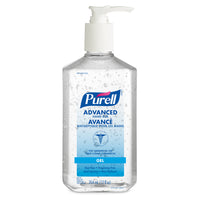 PURELL - Désinfectant avancé pour les mains, 354 ml-Certifié vert, sans parfum, gel sans colorant