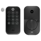 Yale - 420 Assure Lock 2 Touch avec Bluetooth - À clé - Suède noir-Déverrouillez avec votre empreinte digitale avec une précision de 99 pourcent et un temps de reconnaissance inférieur à 0,5 seconde