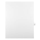 Mark Maker – Onglets séparateurs juridiques blancs, 1/25 onglets, format lettre, sans trous, numéro 141, 25/paquet-Onglets séparateurs blancs, 1/25 onglets