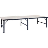 Valleycraft – Établis ergonomiques Vari-Tuff, 120 larg. x 28 prof. (po), acier (F87863A7)-120 po larg. x