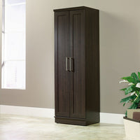 Sauder - Armoire de rangement Home Plus avec 4 tablettes ajustables, chêne Dakota-Quatre tablettes ajustables