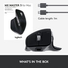 Logitech - Souris Mx Master 3 pour Mac - Gris Cosmique-La MX Master 3 pour Mac est compatible avec iPadOS et vous permet de bénéficier des fonctionnalités MX avancées lorsque vous utilisez votre iPad comme un ordinateur ou dans le cadre de votre installation multidispositif. 1Les fonctions de suivi, de défilement et de personnalisation des boutons sont gérées par iPadOS, sous réserve de la prise en charge de l'application utilisée