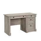 Sauder 53"W La Collection Palladia Bureau - Finition Split Oak-Grand tiroir/tablette doté d'un panneau rabattable pour clavier et souris