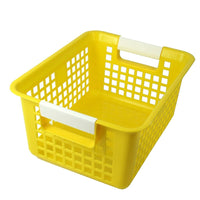Romanoff - Panier à livres -  jaune -  paquet de 3 (ROM74903)-Idéal pour les besoins de stockage de la salle de classe et de la bibliothèque