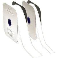 Aplix Fasteners Inc., Attache À Crochets Peler & Coller, 25 Vg X 1po, Blanc, paquet de 2-Couleur Blanc