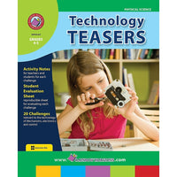 Livre numérique : Technology Teasers (format PDF, téléchargement pour 1 utilisateur), ISBN 978-1-55319-162-9, 4e - 5e année-Vous recevrez deux courriels : un confirmant toute la commande et l'autre avec un bouton Download Software (Télécharger le logiciel). Vous pouvez télécharger immédiatement ou revoir votre courriel pour télécharger plus tard.