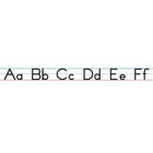 Lignes d'alphabet manuscrites magnétiques Ashley Productions, 24" x 3"-Bandes alphabétiques magnétiques pour tableaux blancs ou toute surface métallique