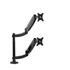 Fellowes - Bras-support double de la série Platine avec ports USB (8043401)-Fait d'aluminium