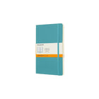 Moleskine – Carnet de la collection Classic, ligné, couverture souple, bleu récif, 7,5 po x 9,75 po-192 pages, papier de couleur ivoire, 7,5 po x 9,75 (po)