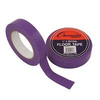 Ruban de sol Champion Sports de 1 po x 36 m, violet, paquet de 6-Idéal pour marquer les sols de votre salle de sport