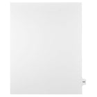 Mark Maker – Onglets séparateurs juridiques blancs, 1/15 onglets, format lettre, sans trous, numéro 104, 25/paquet-Onglets séparateurs blancs, 1/15 onglets
