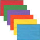 JAM Paper - Enveloppes invitations format 4bar A1 - 3 -63 x 5 1/8 po - assortiment de nuances vives - Paquet de 150 -Assortiment d'enveloppes 4Bar colorées : bleu, rouge, orange, vert, violet et jaune