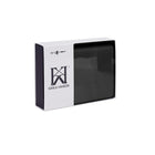Karla Hanson - Porte-passeport Ingrid de luxe avec protection contre les RFID, noir (28612BLACK)-Dimensions : 13,5 haut. x 9,8 larg. x 0,8 prof. (cm)