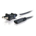 C2G – Câble d’alimentation 27398 de 6 pi-IEC C7 non polarisés et ports mâles NEMA 1-15 pour recharger votre appareil