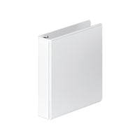 Wilson Jones - Robustes reliures à anneaux ronds ENVI Customizer, Blanc, 3 anneaux, capacité de 280 feuilles, 1, 1/2 po-Reiliure noir,à anneaux en O d'une capacité de 280 feuilles