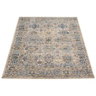 ECARPETGALLERY - Tapis Bolivia Yalameh Bleu, Ivoire 5'3" x 7'6"-Tissé A La Machine Turquie