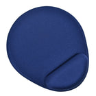DAC - Tapis de souris « mini cercle » Super-Gel MP-127 avec repose-poignet - 9 po x 7 3/4 po x 1 po - bleu-Tapis de souris avec repose-poignet, bleu