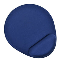DAC - Tapis de souris « mini cercle » Super-Gel MP-127 avec repose-poignet - 9 po x 7 3/4 po x 1 po - bleu-Tapis de souris avec repose-poignet, bleu