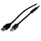 StarTech  Câble USB 2.0 A vers B actif, M/M, 20m/65 pi-Éliminez les contraintes de distance sans perte de qualité du signal
