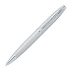 A.T. Cross - Stylo à bille Calais, chrome satiné-Stylo à bille à encre noire