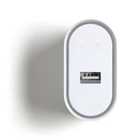 NXT Technologies - Chargeur de téléphone universel à 1 port USB, blanc-Chargeur mural avec fiche pliante CA pratique