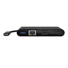 Belkin USB-C À GbE, HDMI, VGA, USB-A, 100W Power Delivery - Noir-Puissance de passage jusqu’à 100W avec livraison d’alimentation USB