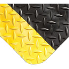Wearwell – Tapis Ultrasoft Diamond-Plate nº 414, 2 pi x 75 pi, noir-Confort sans pareil offrant ne amélioration de la productivité et du morale des employés