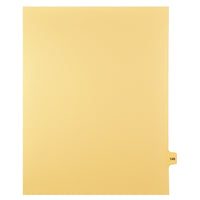 Markmaker - 25 tabs/PQT,5 PQT/Boite, Intercalaires imprimes Legal, Chamois, 1/15th coupe| format lettre, sans trous, Numero 148-Intercalaires imprimes Legal