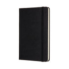 Moleskine - Carnet Classic Format Moyen - Ligné - Couverture Rigide - 4,5 po x 7 po - Noire-Noire