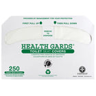 Hospeco - Housse de siège de toilette Health Gards Recycle - paquet de 250-Convient à toutes les distributrices de housses de siège standard