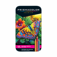 Crayons de couleur Premier de Prismacolor, 12/paq. (3596THT)-Crayons de couleur de qualité artiste pour tous niveaux d’expertise