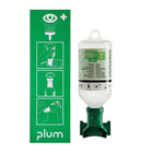 Plum — Poste économique de lavage oculaire et fixation ouverte, 500 mL, bouteille saline avec œilleton stérile-Ensemble de lavage oculaire très économique