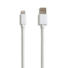 NXT Technologies - Câble tresse Lightning à USB, 4 pi, blanc-Le câble tresse de 4 pi resiste aux accrocs et aux enchevêtrements