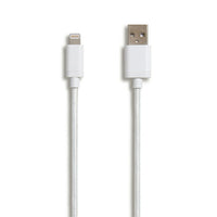 NXT Technologies - Câble tresse Lightning à USB, 4 pi, blanc-Le câble tresse de 4 pi resiste aux accrocs et aux enchevêtrements
