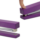 JAM PaperMD – Agrafeuse de bureau moderne, violet-Capacité : 2000 agrafes