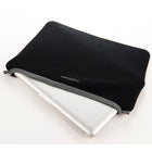 Douce Pochette Etui néoprène15,6 po Laptop Sleeve Housse, Noir-Protégez votre appareil des chocs et des rayures