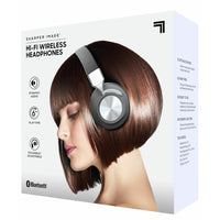 Écouteurs Hi-Fi Bluetooth Sharper Image Dynamic Audio - gris-Bluetooth version 5.0