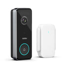 Aosu - V8S Sonnette intelligente Wi-Fi double bande UHD alimentée par batterie/filaire avec caméra 5MP-Amélioration de 40% en UHD 5MP