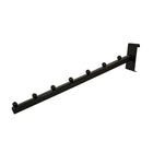 Can-Bramar − Support incliné avec tube carré pour paroi grillagée − 16 po x 3/4 po − chrome − paquet de 10-Support pour paroi grillagée