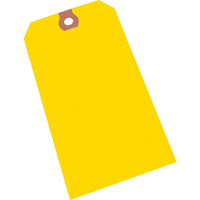 Crownhill - Étiquettes vierges jaunes, taille 8, 6 1/4 x 3 1/8 po-Ces étiquettes polyvalentes peuvent être utilisées pour l’expédition, la vente au détail, les vitrines et le marquage des articles.