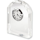 Elegance – Horloge arche de cristal-Accessoire idéal pour un bureau de direction.