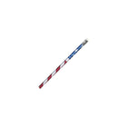 Moon Products Crayon de motivation Stars and Stripes Glitz - Paquet de 144-Prenez des notes, faites vos devoirs ou dessinez avec des crayons en bois durables