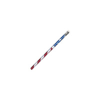 Moon Products Crayon de motivation Stars and Stripes Glitz - Paquet de 144-Prenez des notes, faites vos devoirs ou dessinez avec des crayons en bois durables