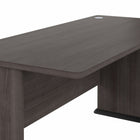 Bush Business Furniture - Bureau d'ordinateur 60 po l Studio A - gris orage-Conçu judicieusement pour un maximum de stabilite, le bureau est offert avec du materiel de fixation murale