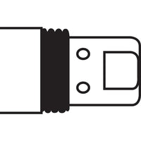 SCN Industrial - Diffuseur Série Centerfire, paquet de 4-Pour utilisation avec Série Centerfire(MC)