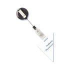 Avery Pinces avec dévidoir rétractables, 30 po, paq./12-Pince en métal robuste qui attache le dévidoir à la ceinture