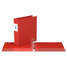 Davis Group Super économie, Reliure à anneaux ronds 2 po, paquet de 6 – Rouge-2 po