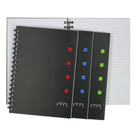 Cambridge - Cahier City - 9-1/2 po x 6 po - 70 feuilles - couleurs assorties-70 feuilles blanches perforées de 9 1/2 po x 6 po