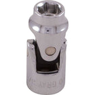 Gray Tools – Douille cardan universel de 5/8 x 3/8 po, 6 pans, longueur standard, chromé-Taille : 5/8 po